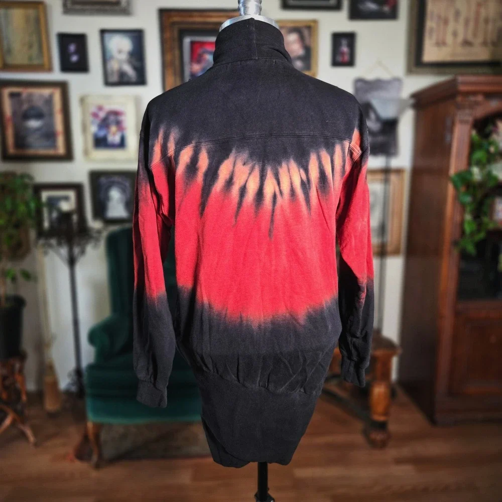 Young Fabulous & Broke Tie Dye Turtleneck Mini‎ Dress Side Zip Size XS